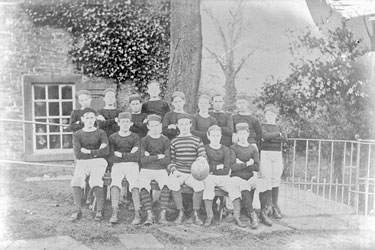 Almondbury Grammar School Football Team of 1878