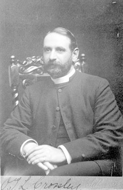The Reverend O.T.L. Crossley from a photograph taken circa 1904