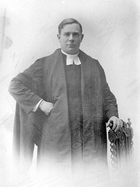The Reverend Dr W.W. Longford from a photograph taken circa 1915
