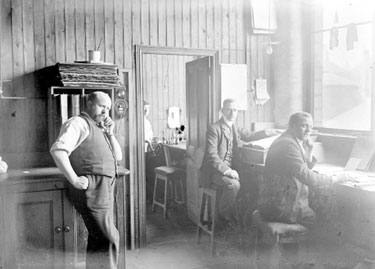 Men in Office, Kaye and Stewarts Mill, Huddersfield