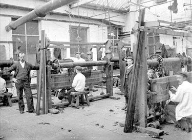 Weaving Room, Kaye and Stewarts Mill, Huddersfield
