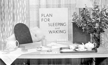 Plan for Sleeping and Waking, Bagshaw Museum, Batley