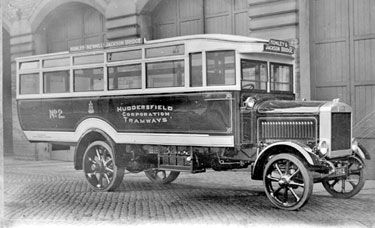 Huddersfield Corporation Tramways Bus
