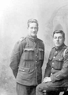 Portrait of two Soldiers