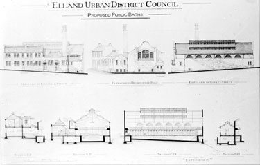 Design for Elland Public Baths