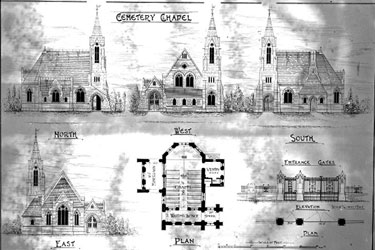 Design for Gorton Cemetary Chapel Competition