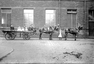 Horses and Cart from Henry Day & Sons