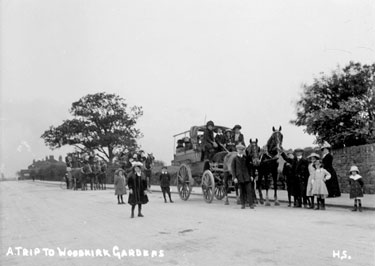 Horse and Carriage, 'A trip to Woodkirk Gardens'