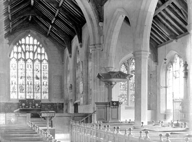 Bolton Percy Church Interior, North Yorkshire