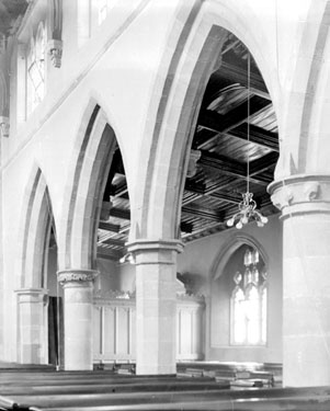 Rochdale Church interior, Greater Manchester