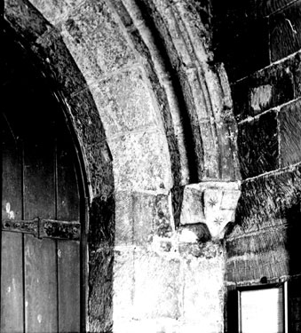 Sherburn-in-Elmet church doorway