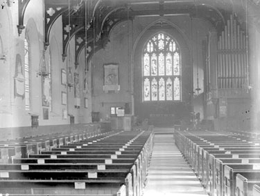 St John's Church interior, Walton, near Blackpool