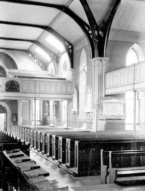 West Vale Church interior, Halifax