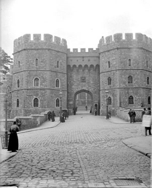 Entrance to Windsor Castle, Berkshire