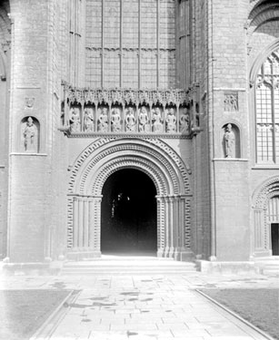 West Door of Lincoln Cathedral