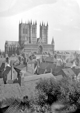 Lincoln Cathedral from Castle Hall