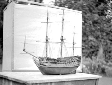 Model ship, Aughton Liverpool, Formby, Southport