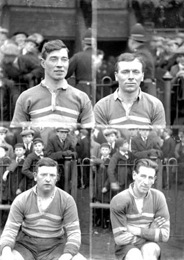 Batley Town Rugby Players.