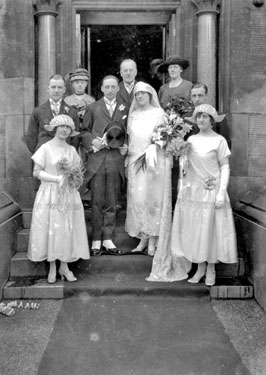 Mr H Brooke/Beatrice Graham Wedding