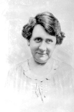 Copy of photograph of woman