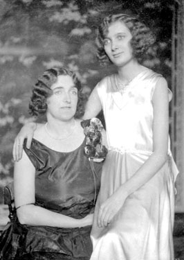 Portrait of Mrs Percy Barraclough and Joan