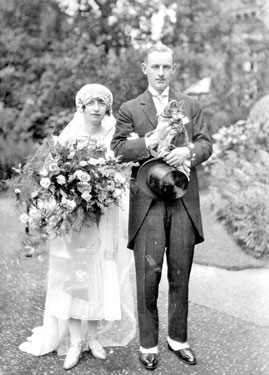 Margaret Hodgson and Arthur Littelong Wedding