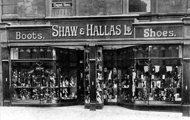 Shaw & Hallas Shoe Shop, John William Street, Huddersfield