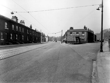 Lockwood Road, Huddersfield after widening