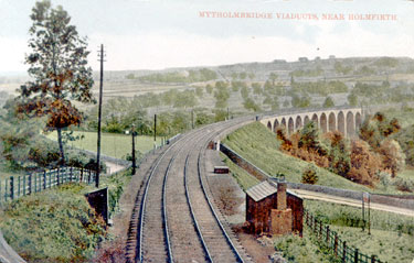 Mytholmbridge viaducts near Holmfirth