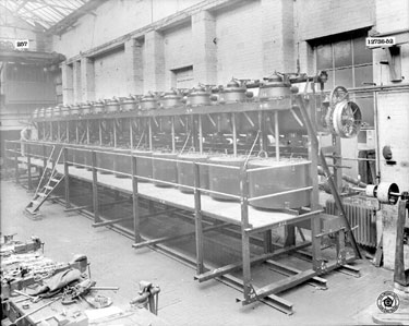 Thomas Broadbent & Sons: water-driven (pelton-wheel) sugar centrifuges