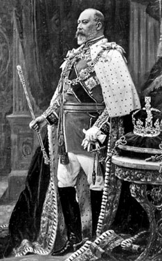 Portrait of King George V (reigned 1910-1936), Originally appeared in the Illustrated London News