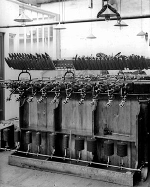 Woollen Manufacture, American Winding Frame