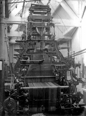 Woollen Manufacture, Hutchinson Hollingworth's-Jacquard Pattern Loom