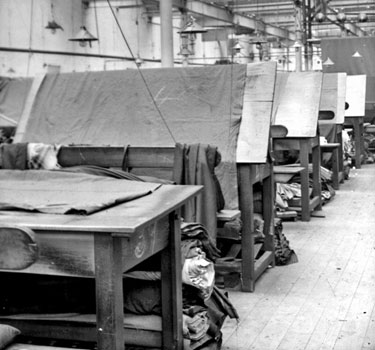 Woollen Manufacture, Mending Room