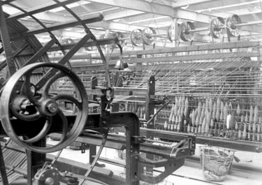 Woollen Manufacture, Warping Machines