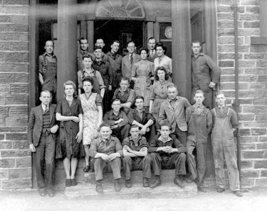 Beanlands Mill, Spring Grove Mills, Clayton West: Employees who had been in 1939/1945 war