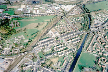 Aerial view of Thornhill Lees Nursery & Infants School, Thornhill Lees - Aerial view