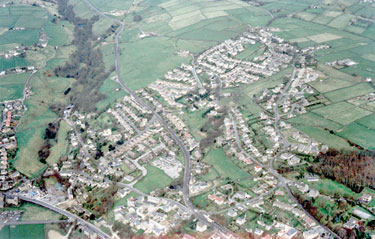 Aerial view of Ludgate School, Huddersfield