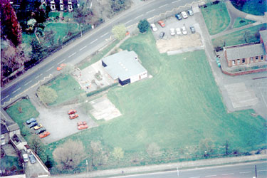 Aerial view of Healey Nursery, Infants & Junior, Healey Lane, Batley
