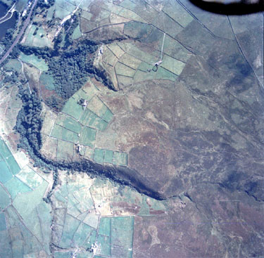 Aerial view of Marsden to Slaithwaite