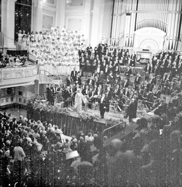 Choral Centenary Concert at Huddersfield Town Hall