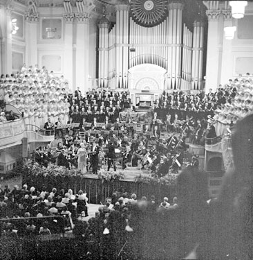 Choral Centenary Concert at Huddersfield Town Hall