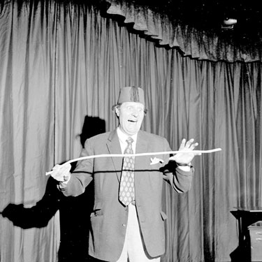 Tommy Cooper at Batley Variety Club