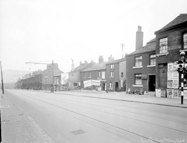 Northumberland Street, viewed from Northgate, Huddersfield