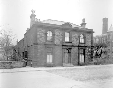 Old Rectory, Queensgate, Huddersfield - area before the extension of the Technical College