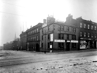 Ramsden Street and Buxton Road (now New Street), Huddersfield