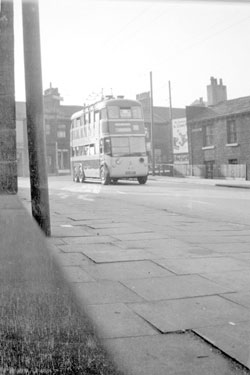 Trolley bus in Colne Road, Huddersfield - 33-40 batch