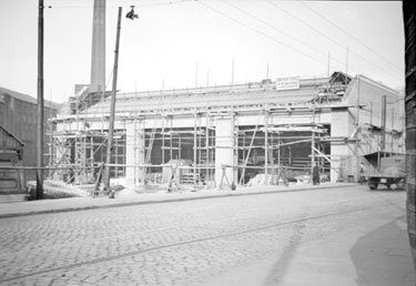 Reconstruction of Longroyd Bridge Depot for trolley busses