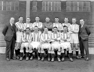 Huddersfield Town Football Club, team photograph - 1929-30