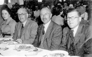 From left: James Moss, Philip Dyson and Harry Ralph